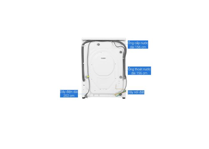 Máy giặt Aqua Inverter 8 KG AQD-A800F(W)